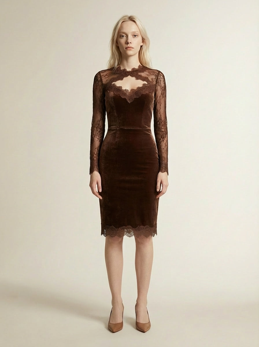 Sofie Keyhole Mini Dress