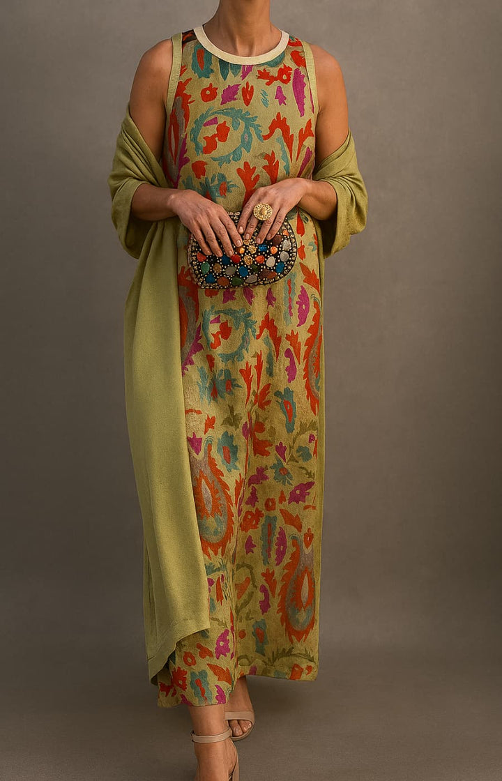 Adriana Printed Elegant Dress