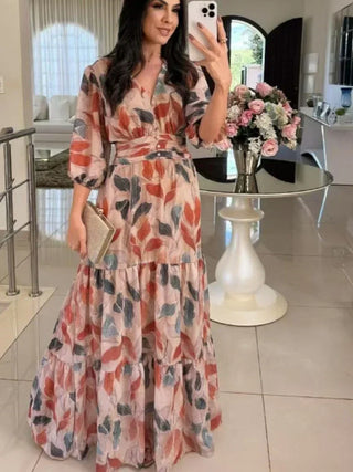Clarissa Floral Comfort Maxi Dress
