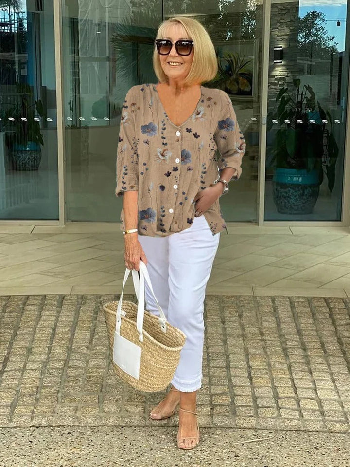 Marloes Floral Elegant Blouse