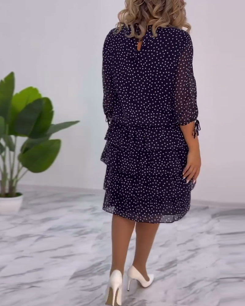 Auterelle Polka Dot Dress