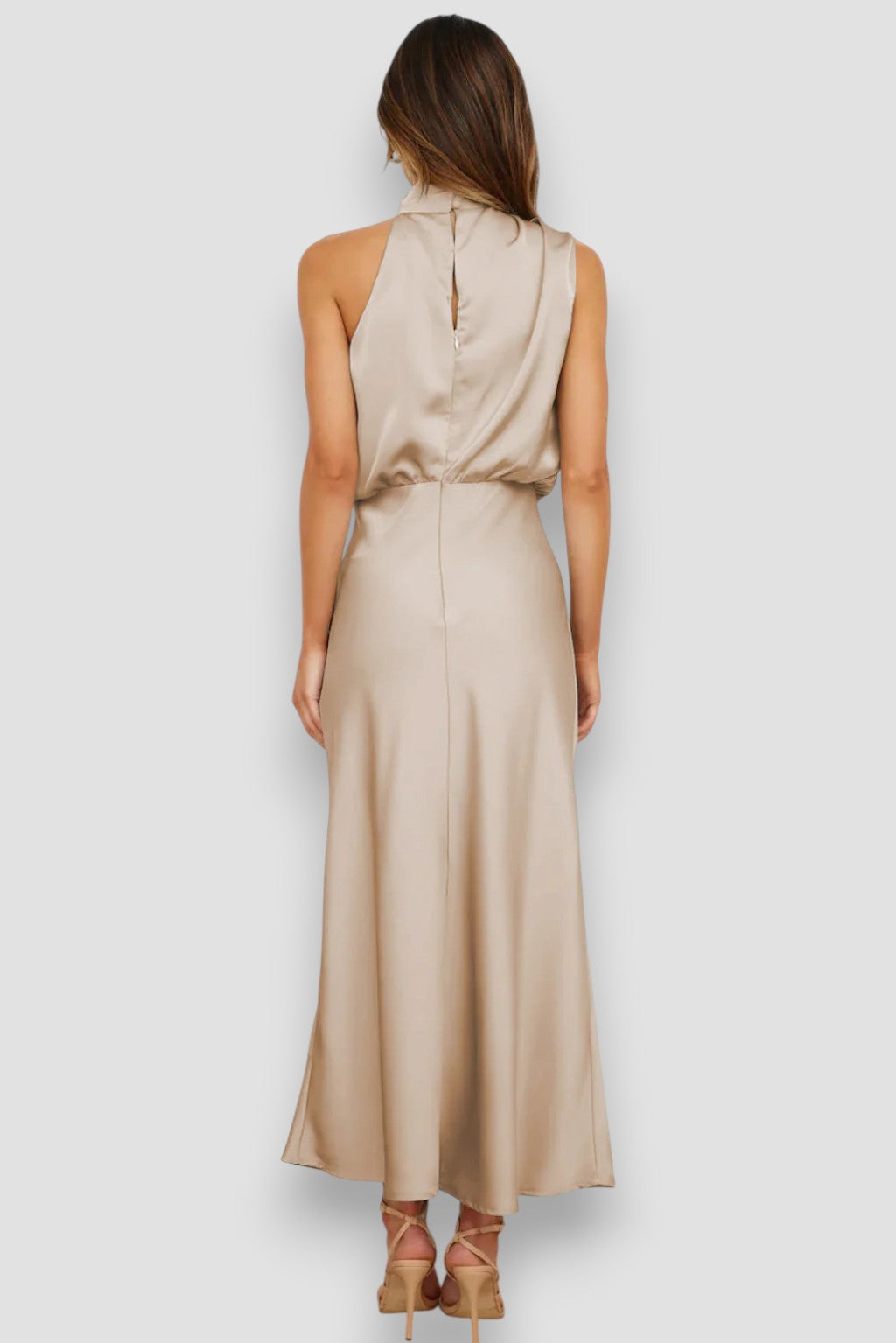 Carlina Halter Summer Dress