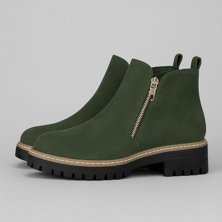 Valencina Side-Zip Orthopedic Boots