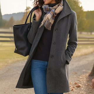 Serena Straight Cut Winter Coat