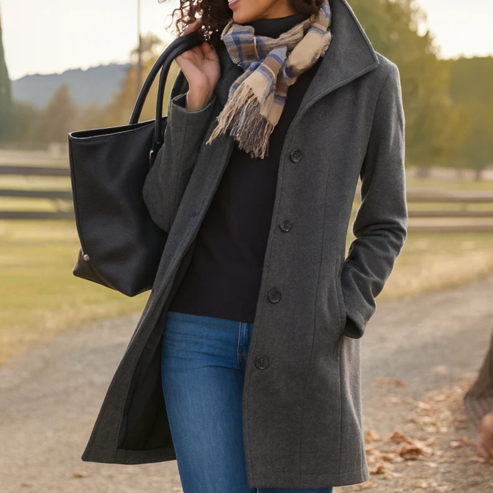 Serena Straight Cut Winter Coat