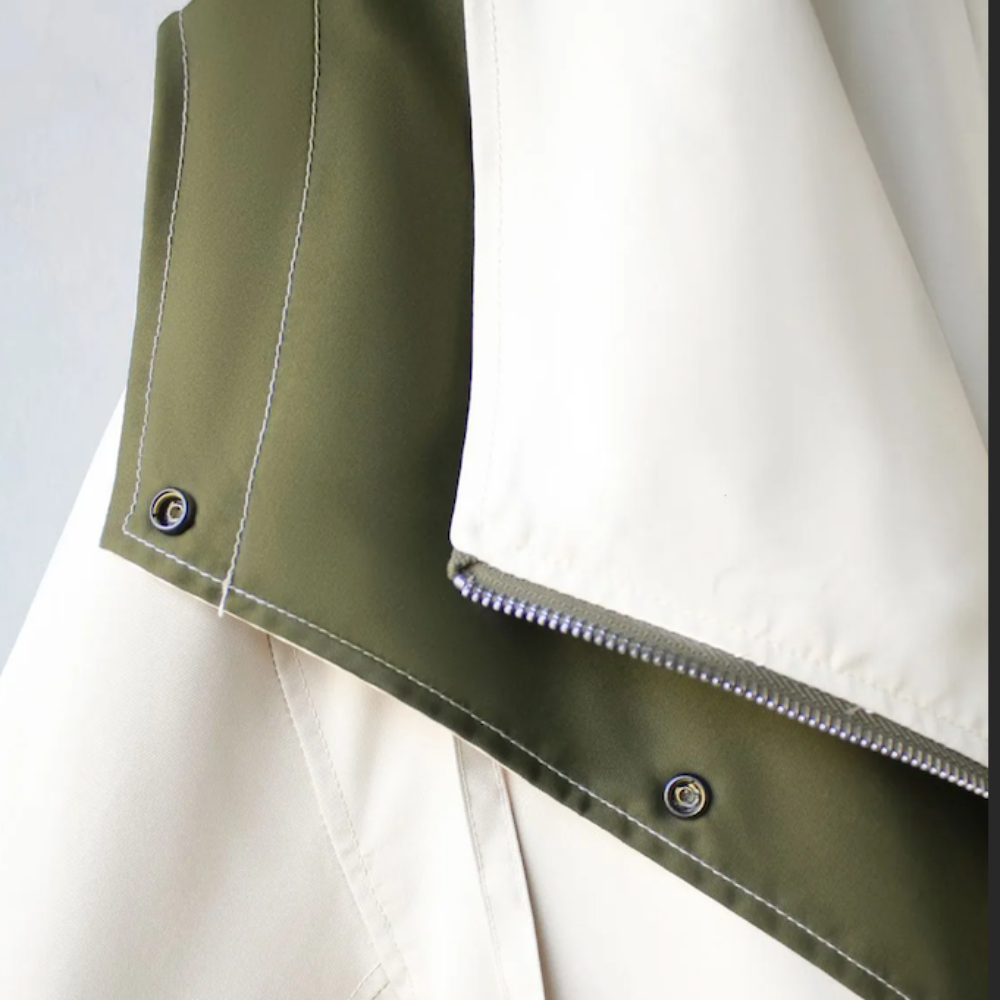 Rebekkah Belted Shower-Resistant Jacket