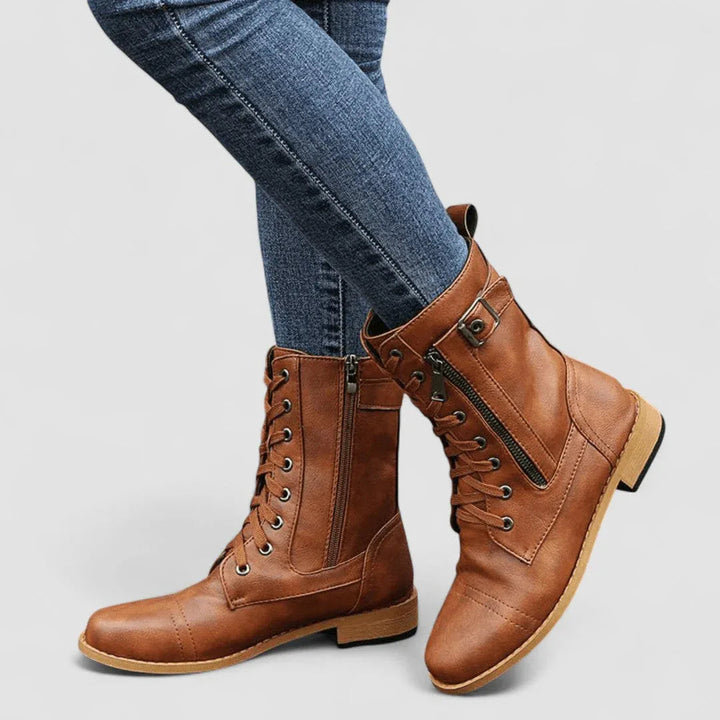 Sylvia Orthopedic Western Boots