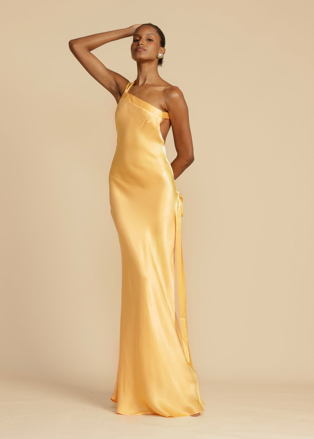 Robe longue Selene Golden