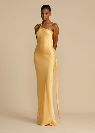 Robe longue Selene Golden