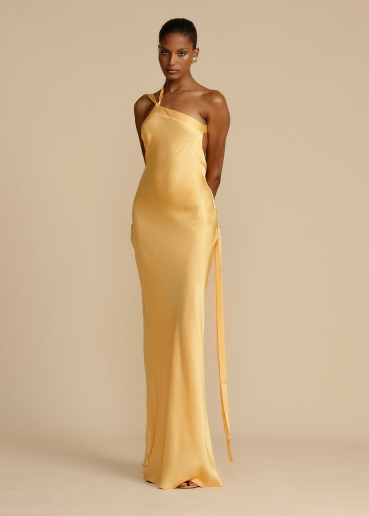 Robe longue Selene Golden