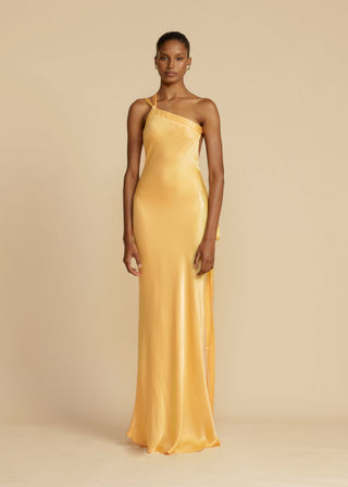 Robe longue Selene Golden