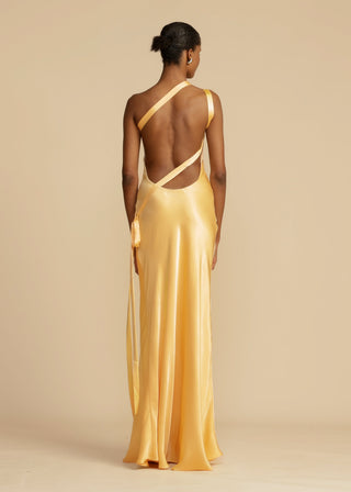 Robe longue Selene Golden