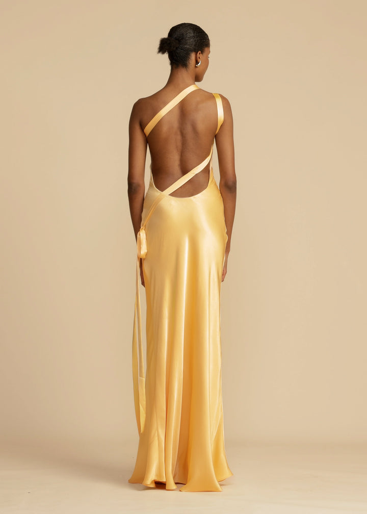 Robe longue Selene Golden