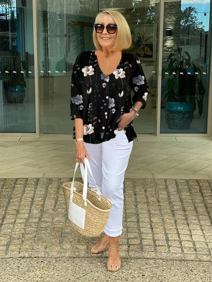 Marloes Floral Elegant Blouse