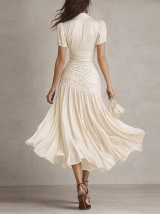 Adriana Retro Stripe Midi Dress