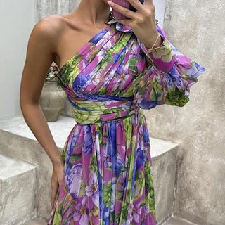 Lila One-Shoulder Dress