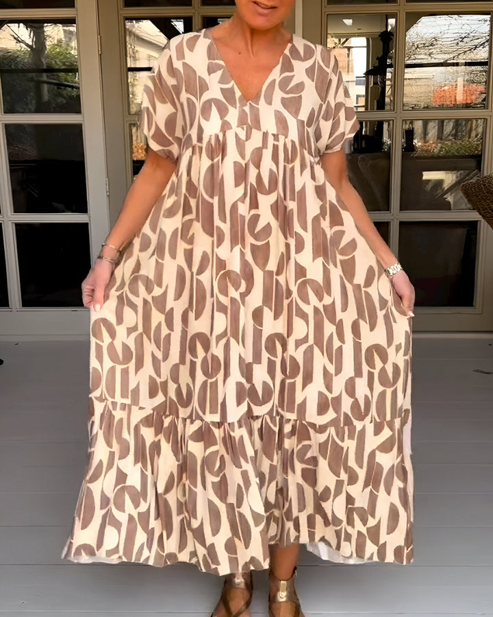 Felicia Breezy V-Neck Dress