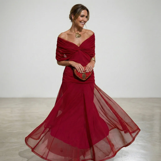 Alondra Floral V-Neck Maxi Dress