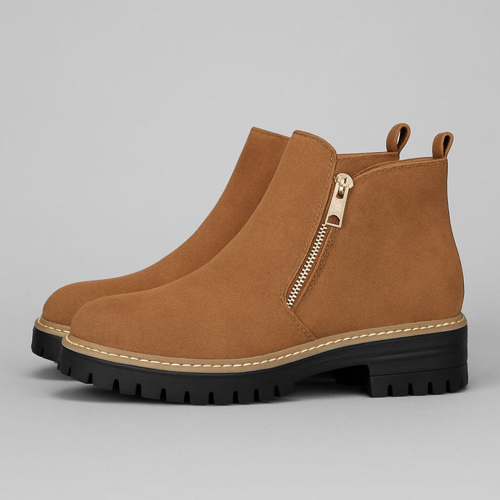 Valencina Side-Zip Orthopedic Boots