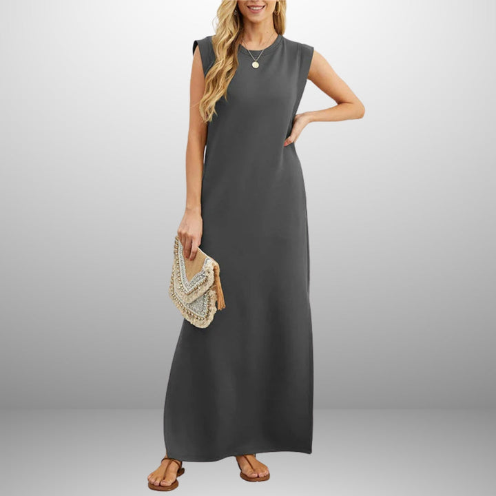 Emma Flowing Wrinkle-Free Maxi Dress