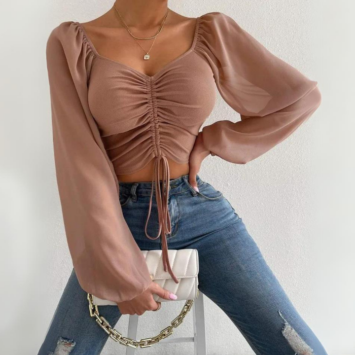 Serafina Gathered Top