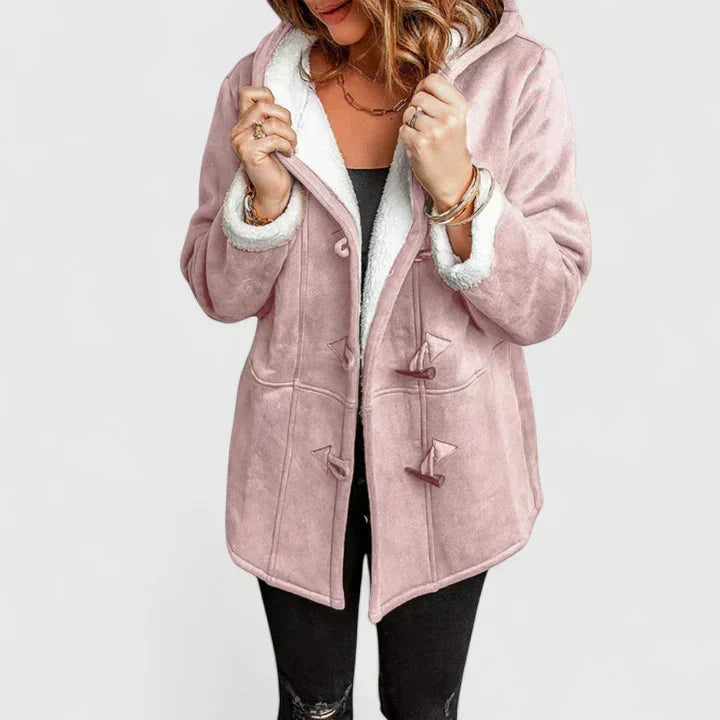 Rhea Toggle Hooded Coat