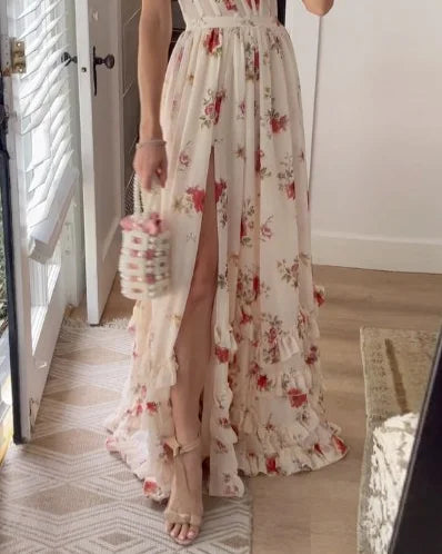 Charlice Sleeveless Floral Maxi Dress
