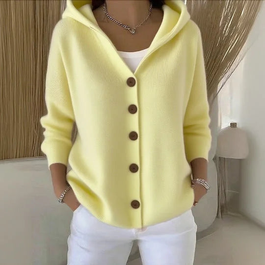 Nylah Hooded Button Vest