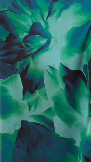 Alexandra Green Floral Dress