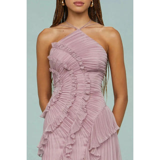 Olaya Ruffled Maxi Dress