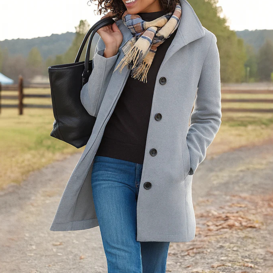 Serena Straight Cut Winter Coat