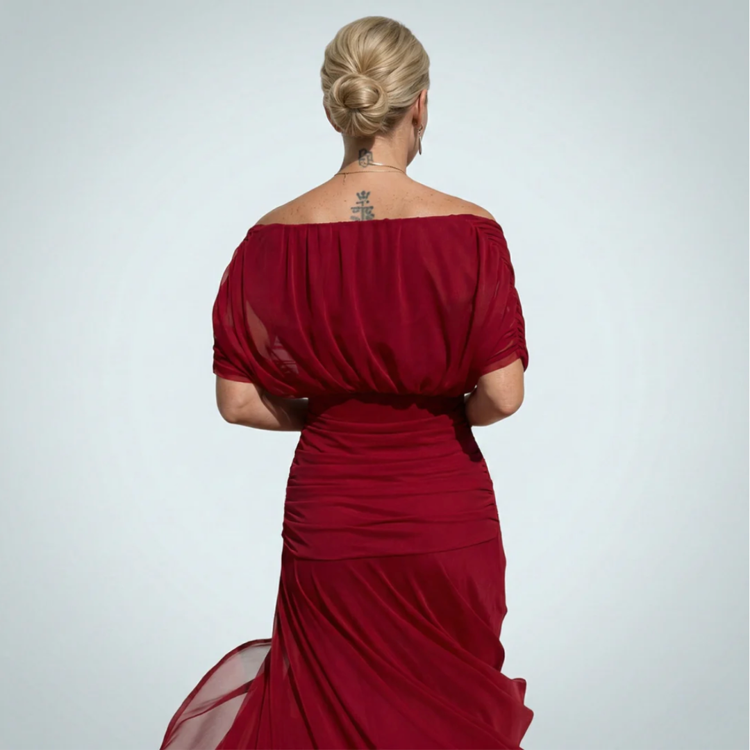 Alondra Floral V-Neck Maxi Dress