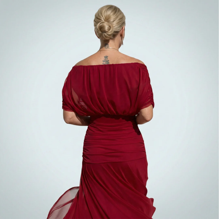 Alondra Floral V-Neck Maxi Dress