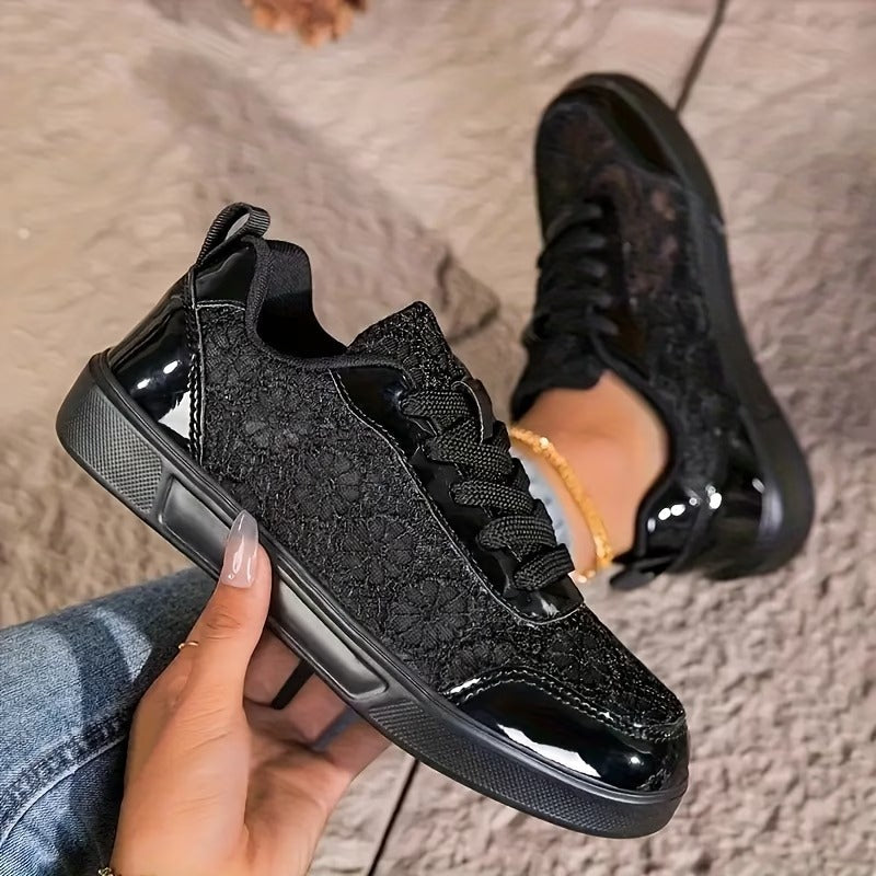 Verity Elegant Lace Sneakers