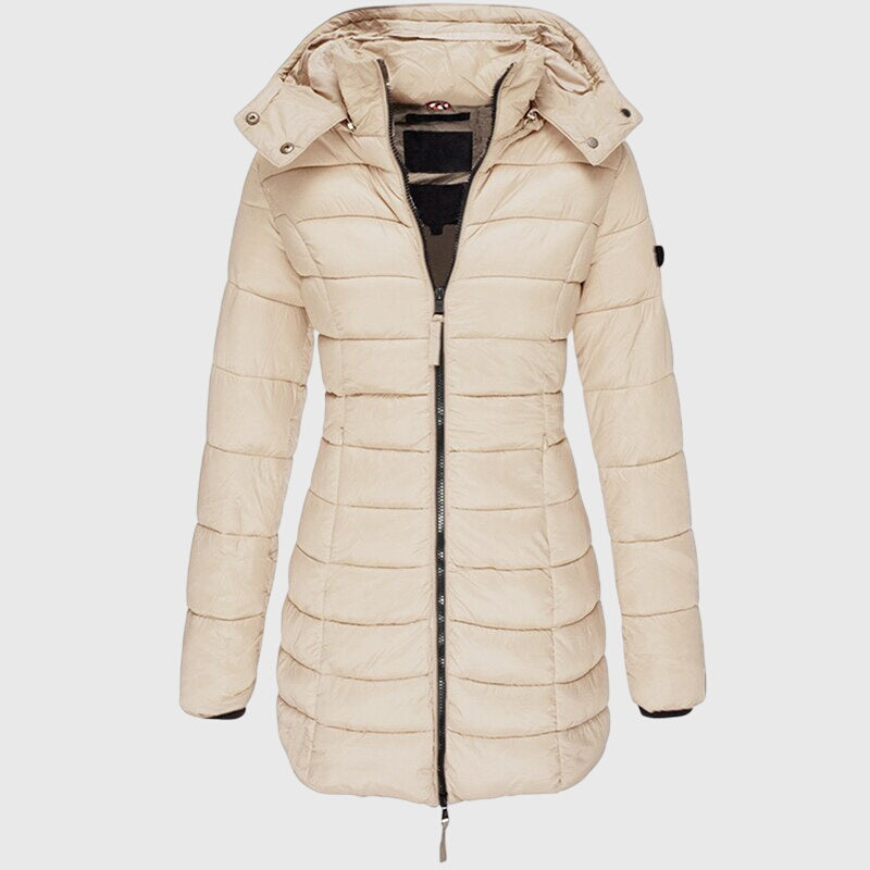 Elise Longline Hooded Jacket