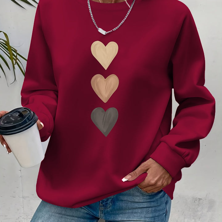 Amara Cozy Heart Sweater