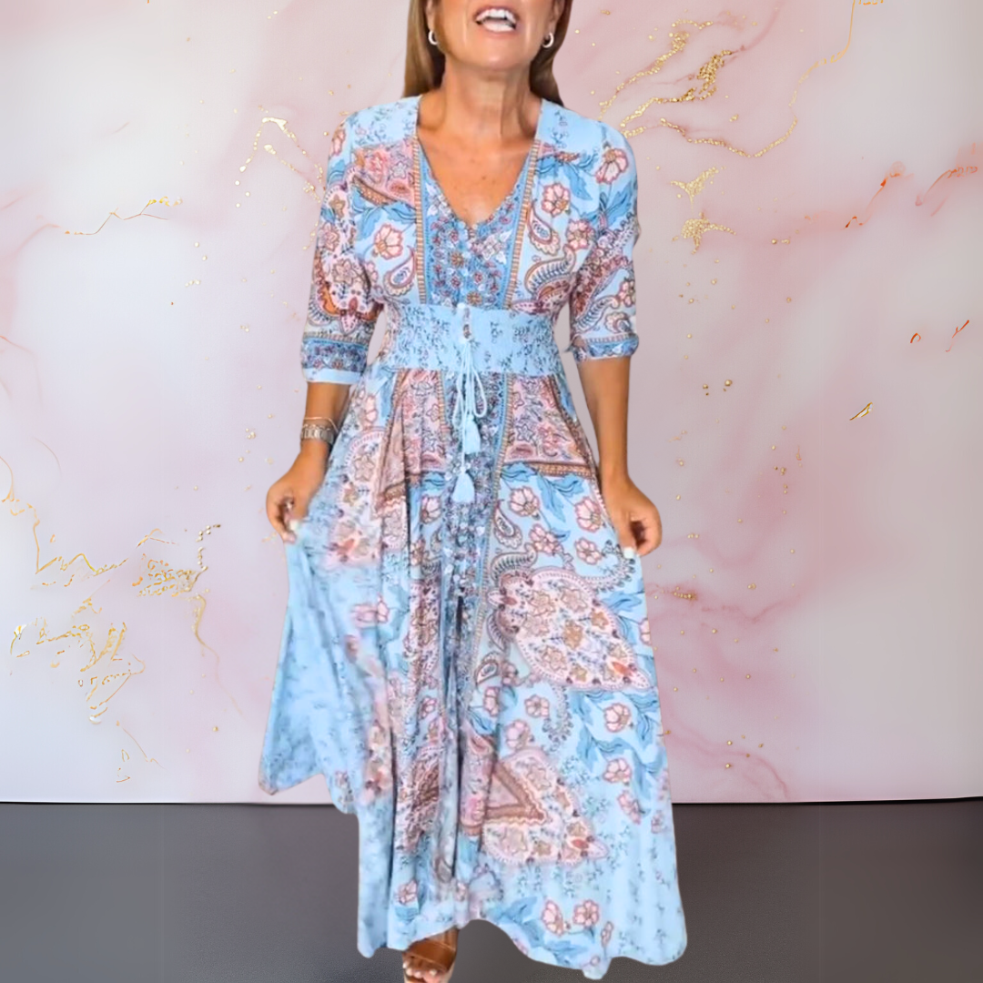 Marga V-Neck Summer Dress
