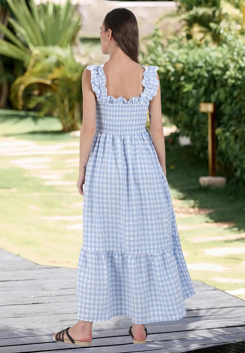 Ana Plaid Dress