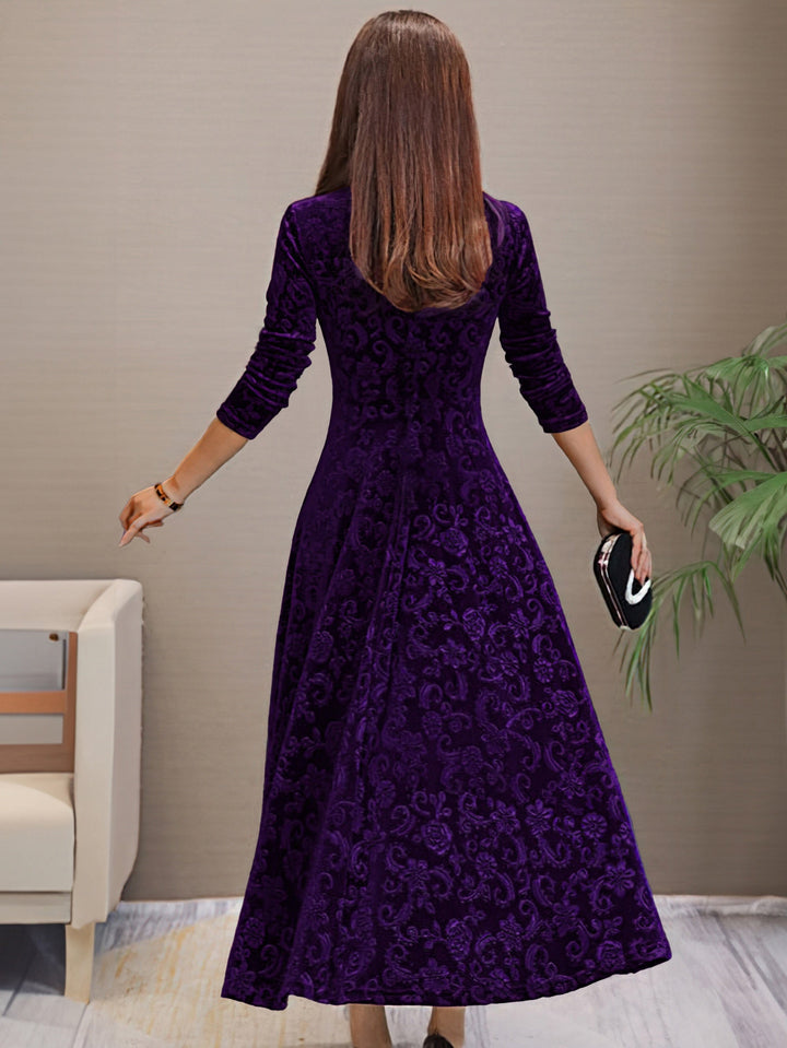 Denise V-Neck Party Dress