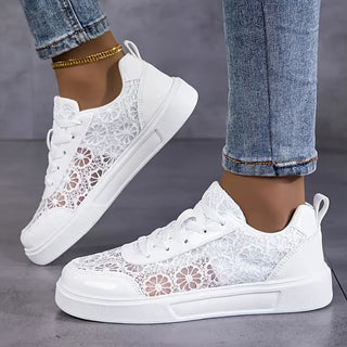 Verity Elegant Lace Sneakers