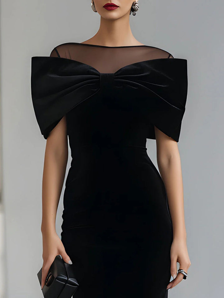 Regina Bow Midi Dress