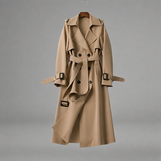 Sophia Double-Breasted Trench Coat