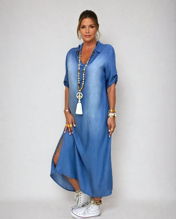 Georgia Side Slit Maxi Dress