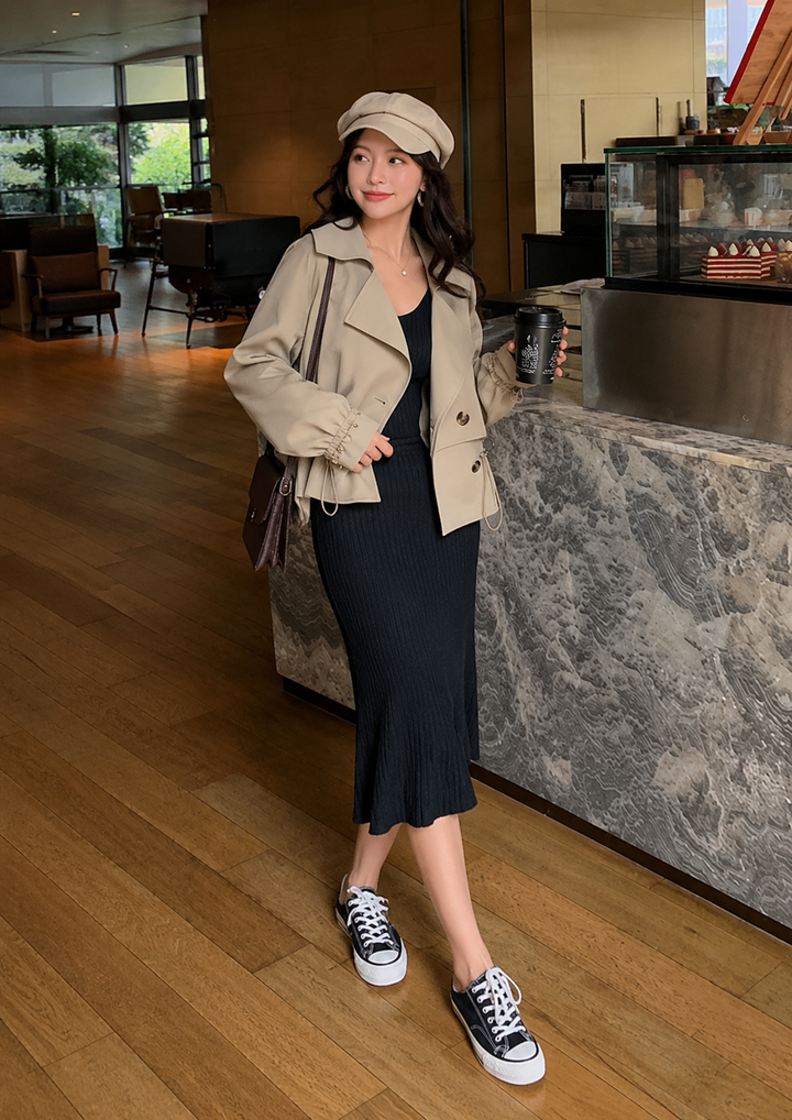 Lena Short Trench Coat