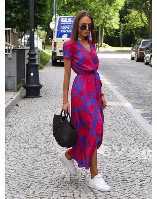 Anna Floral Print Spring Dress