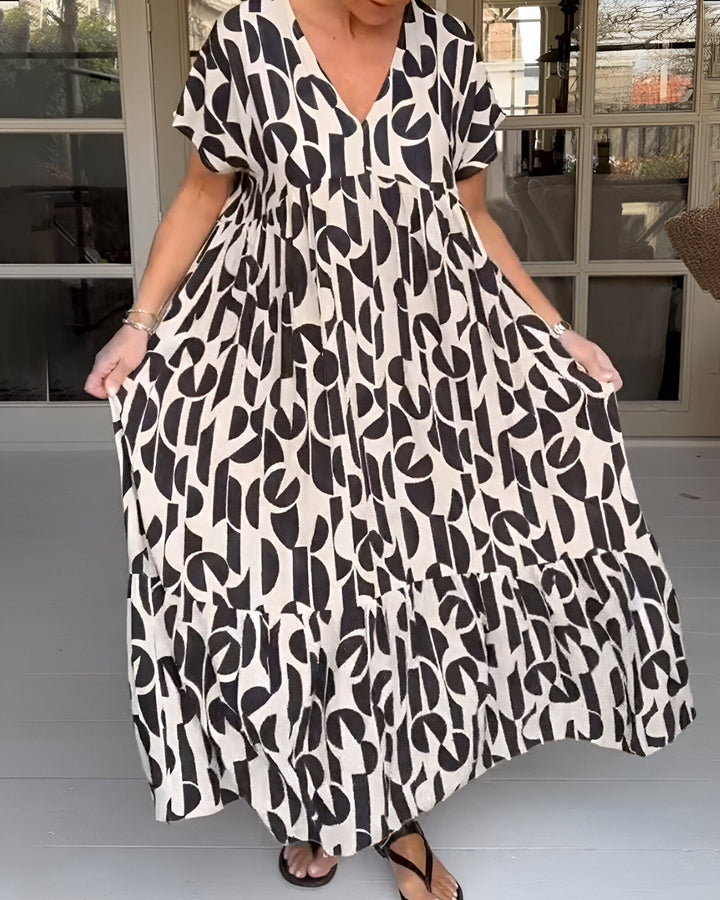 Felicia Breezy V-Neck Dress