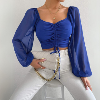 Serafina Gathered Top
