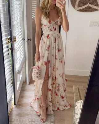 Charlice Sleeveless Floral Maxi Dress