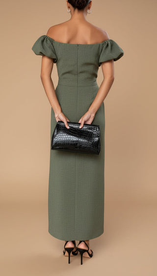 Carla Elegant Midi Dress