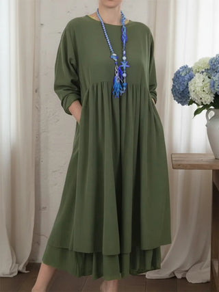 Melvaria Relaxed Midi Dress